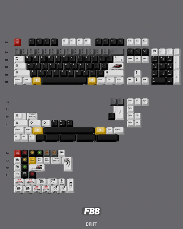 FBB Drift Keycaps Set