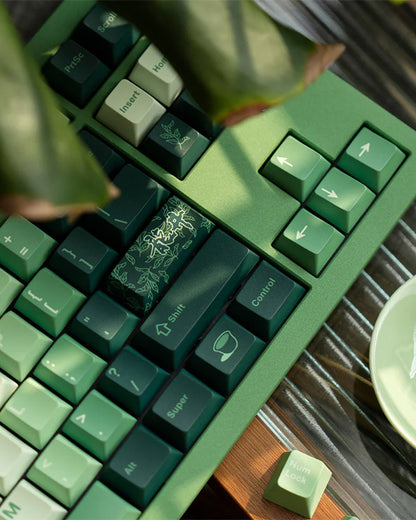 FBB Dragon Well Tea Keycaps Set