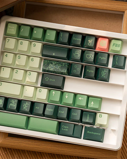 FBB Dragon Well Tea Keycaps Set