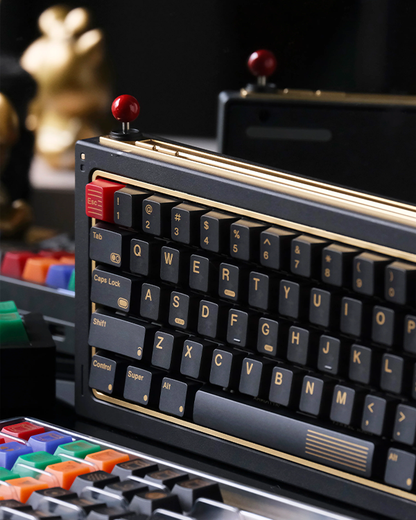 80retros Game1989 Black&Gold (All in one) Keycap Set