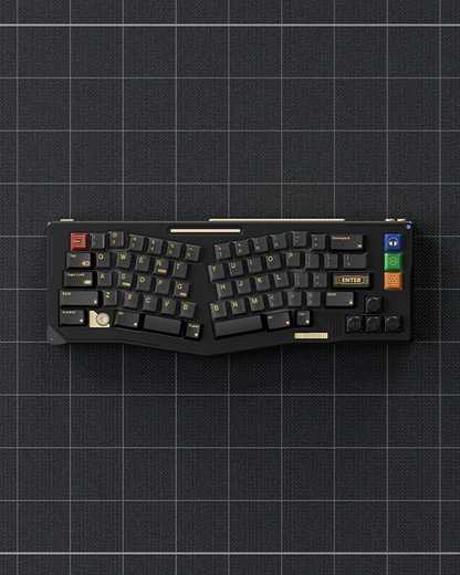 80retros Game1989 Black&Gold (All in one) Keycap Set