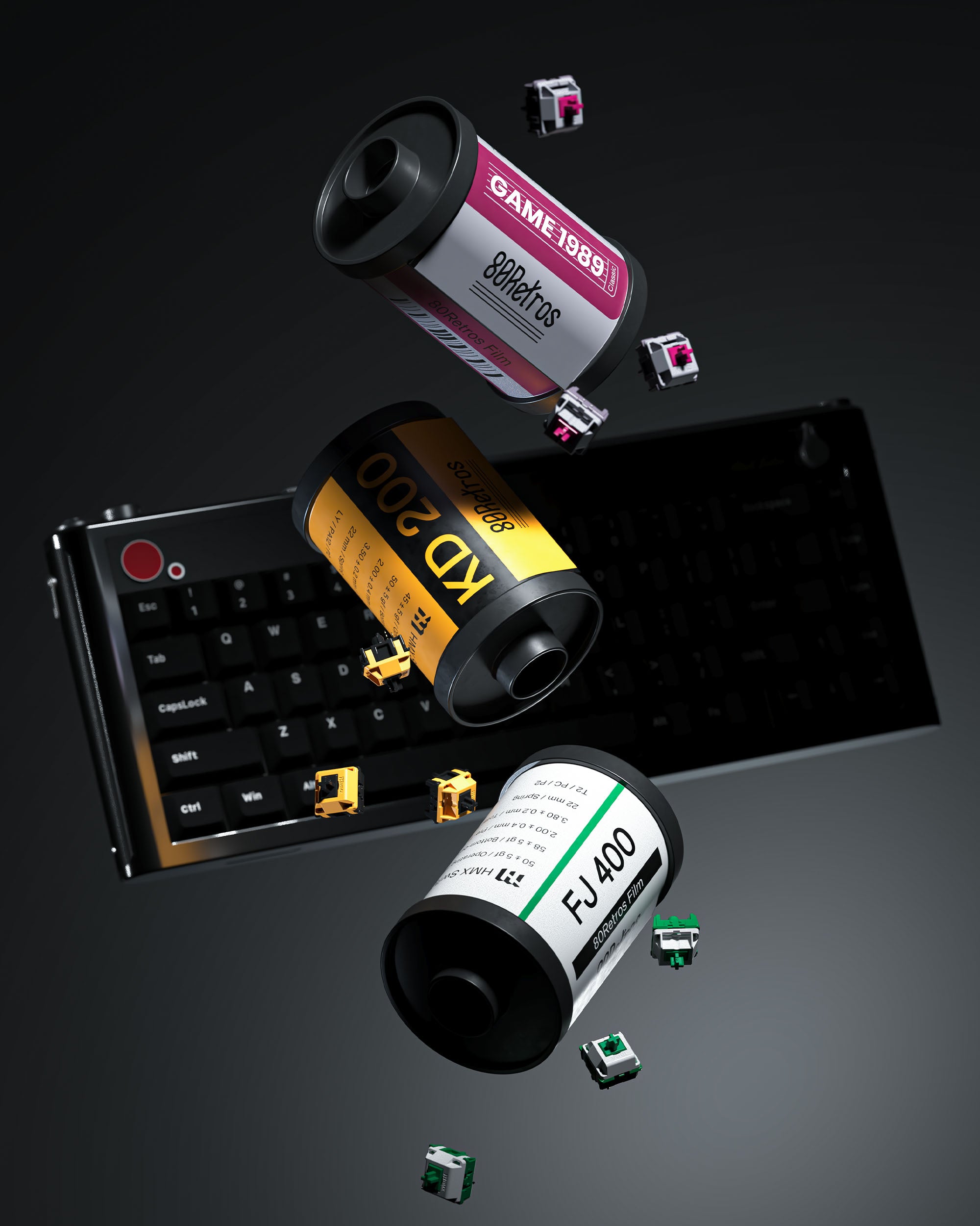 80retros HMX Film Series - Linear Switch
