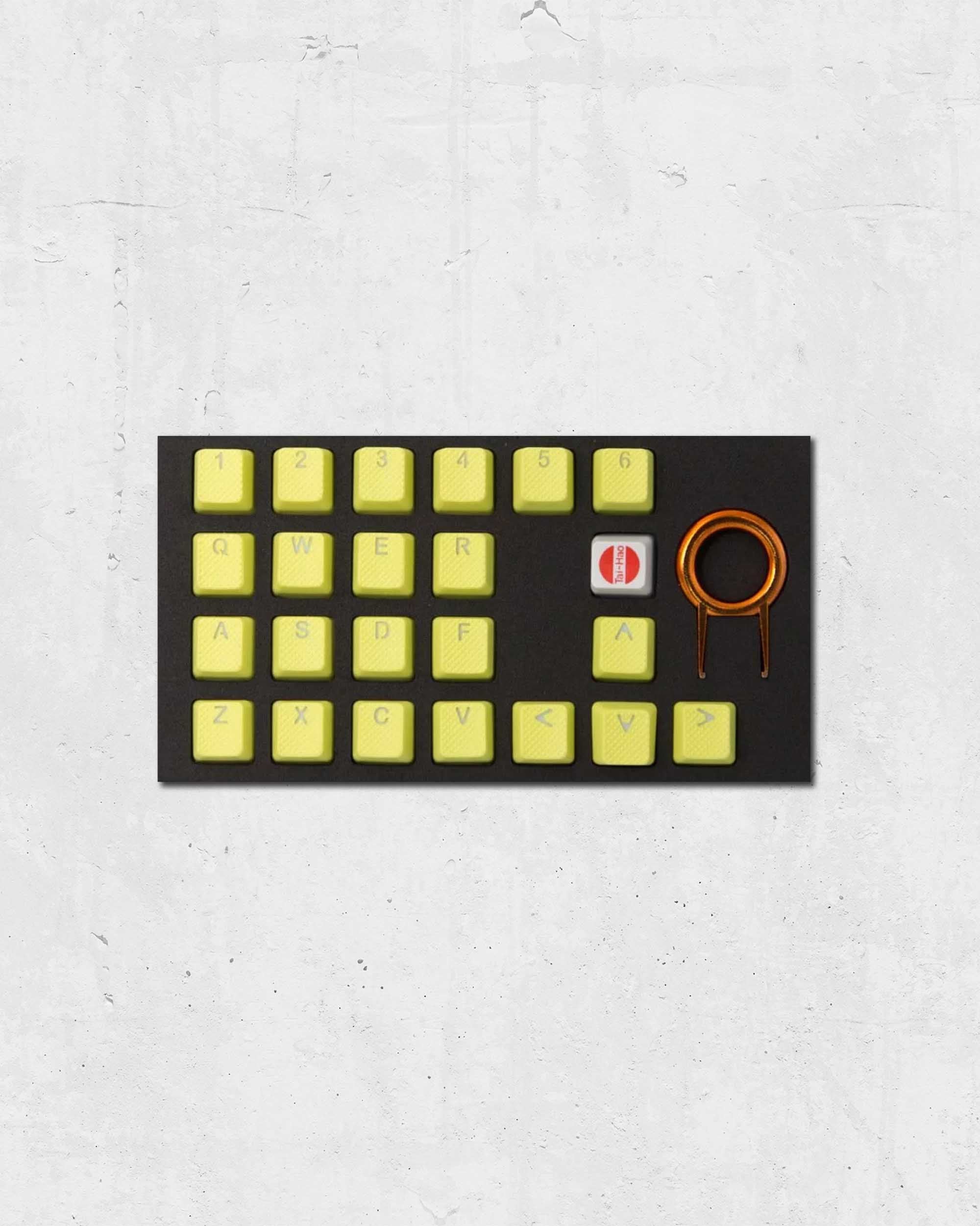 TAI-HAO Rubber Gaming Backlit Keycaps Set