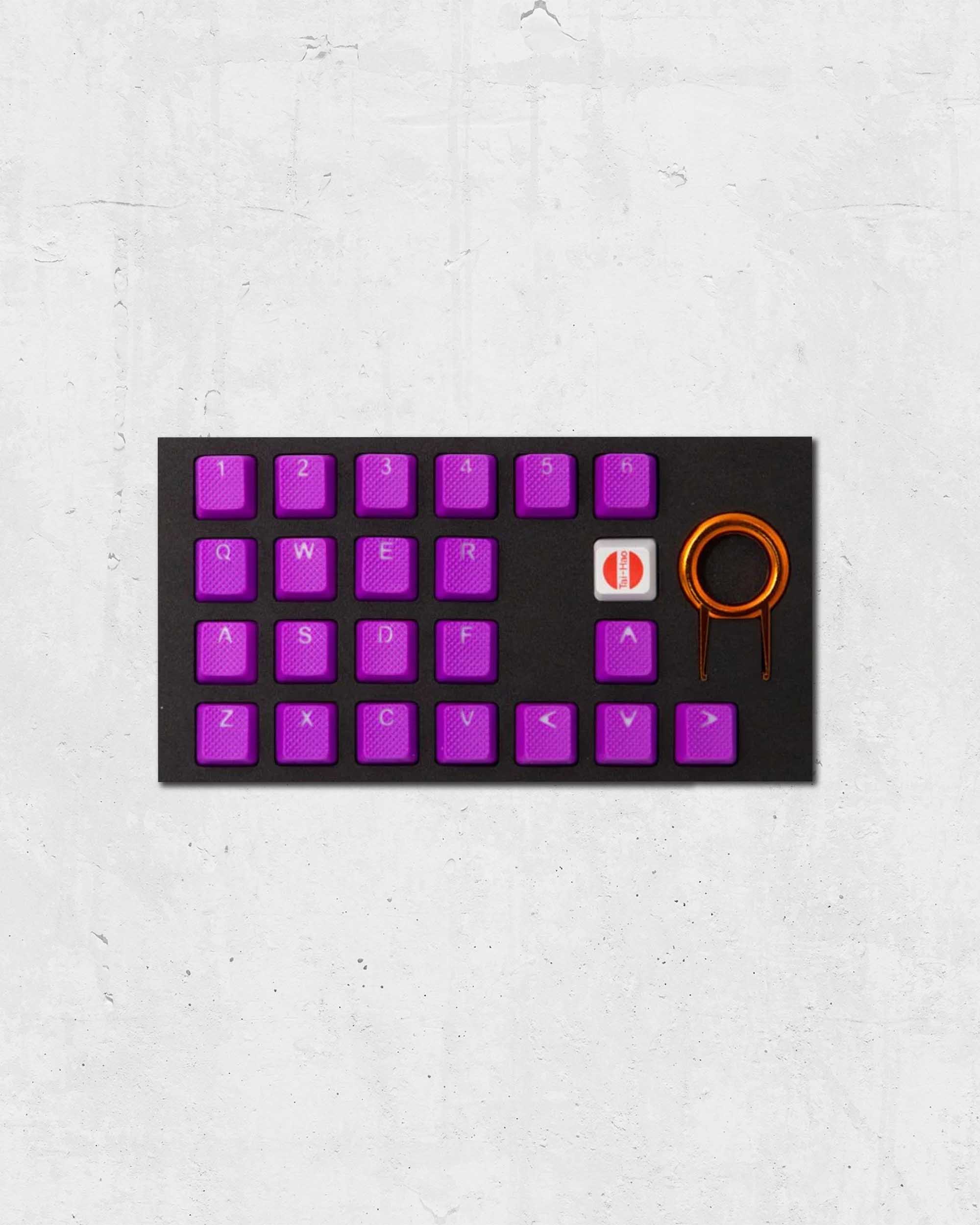 TAI-HAO Rubber Gaming Backlit Keycaps Set