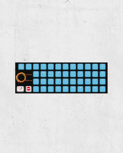 TAI-HAO Rubber Gaming Backlit Keycaps Set
