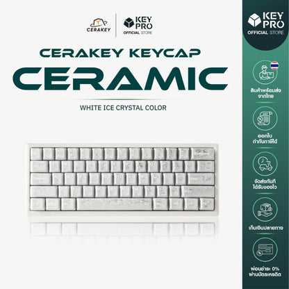 Cerakey Ceramic Full Keycap Set