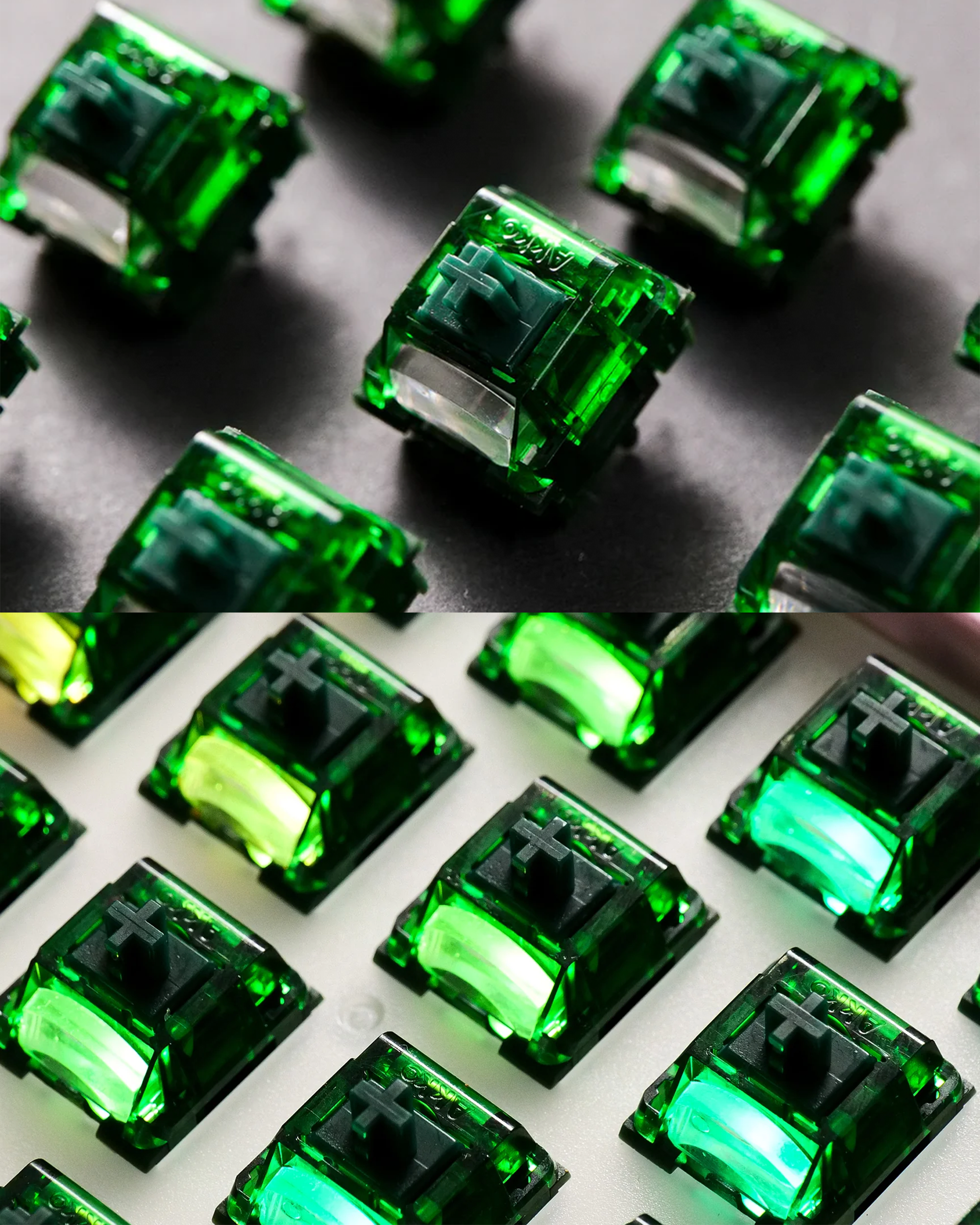 AKKO x Monsgeek Green Fog - Linear Switch