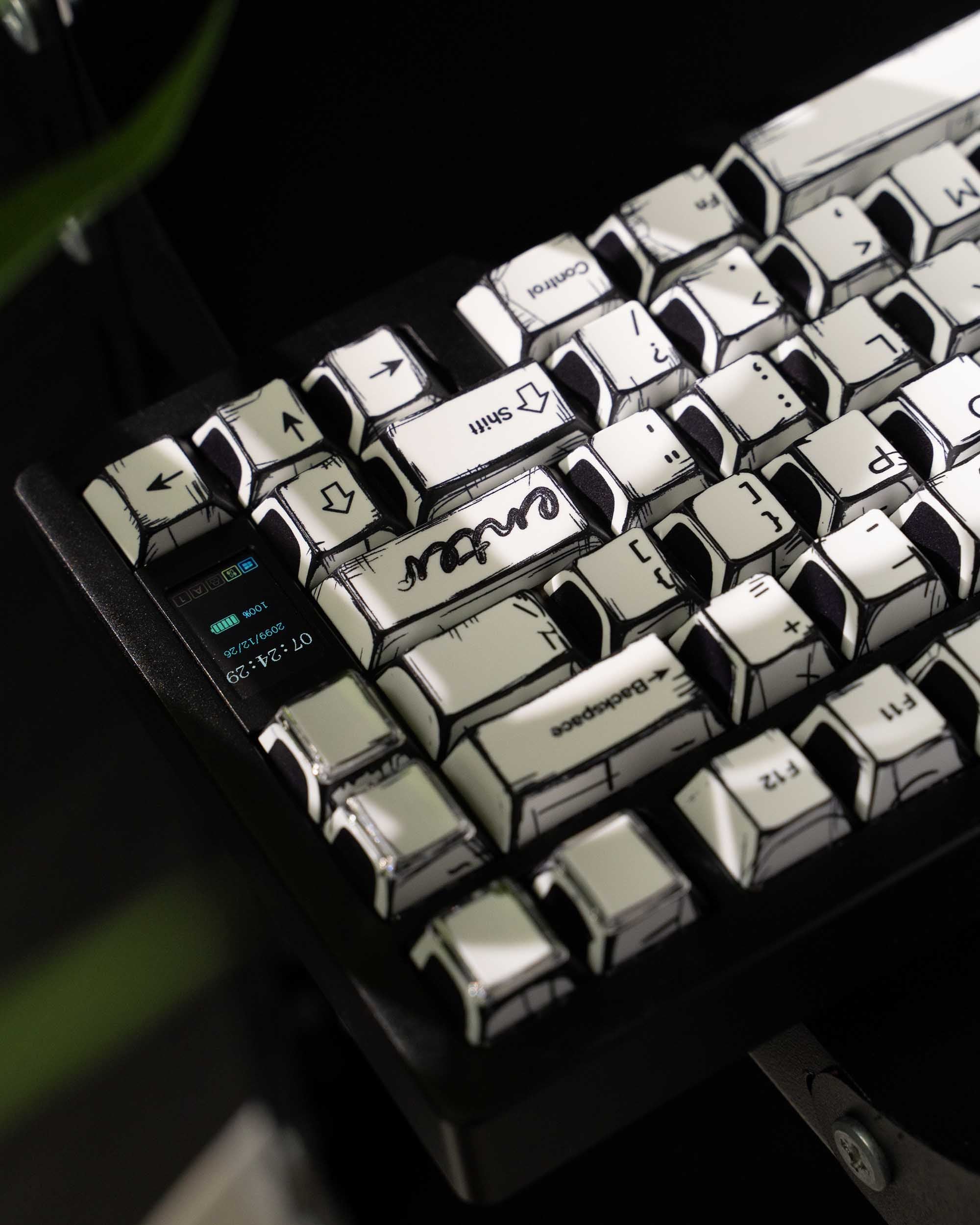 Comics Mixed Lights Keycaps Set