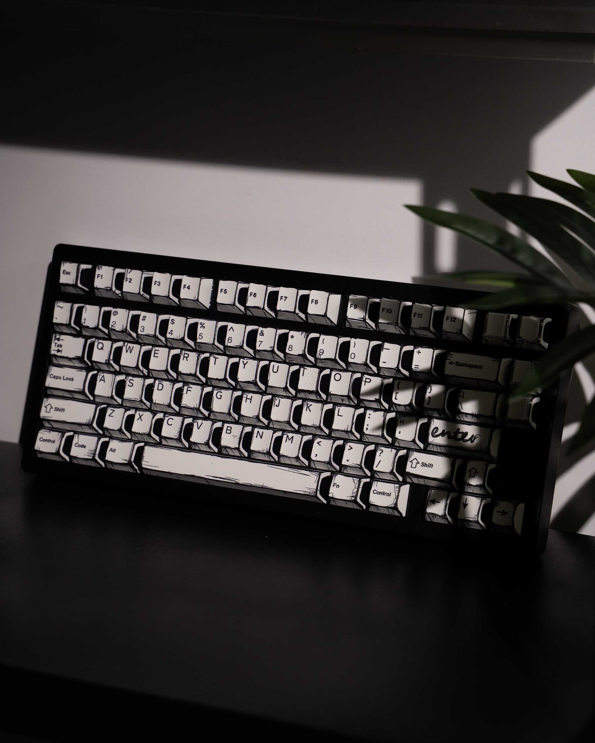Comics Mixed Lights Keycaps Set