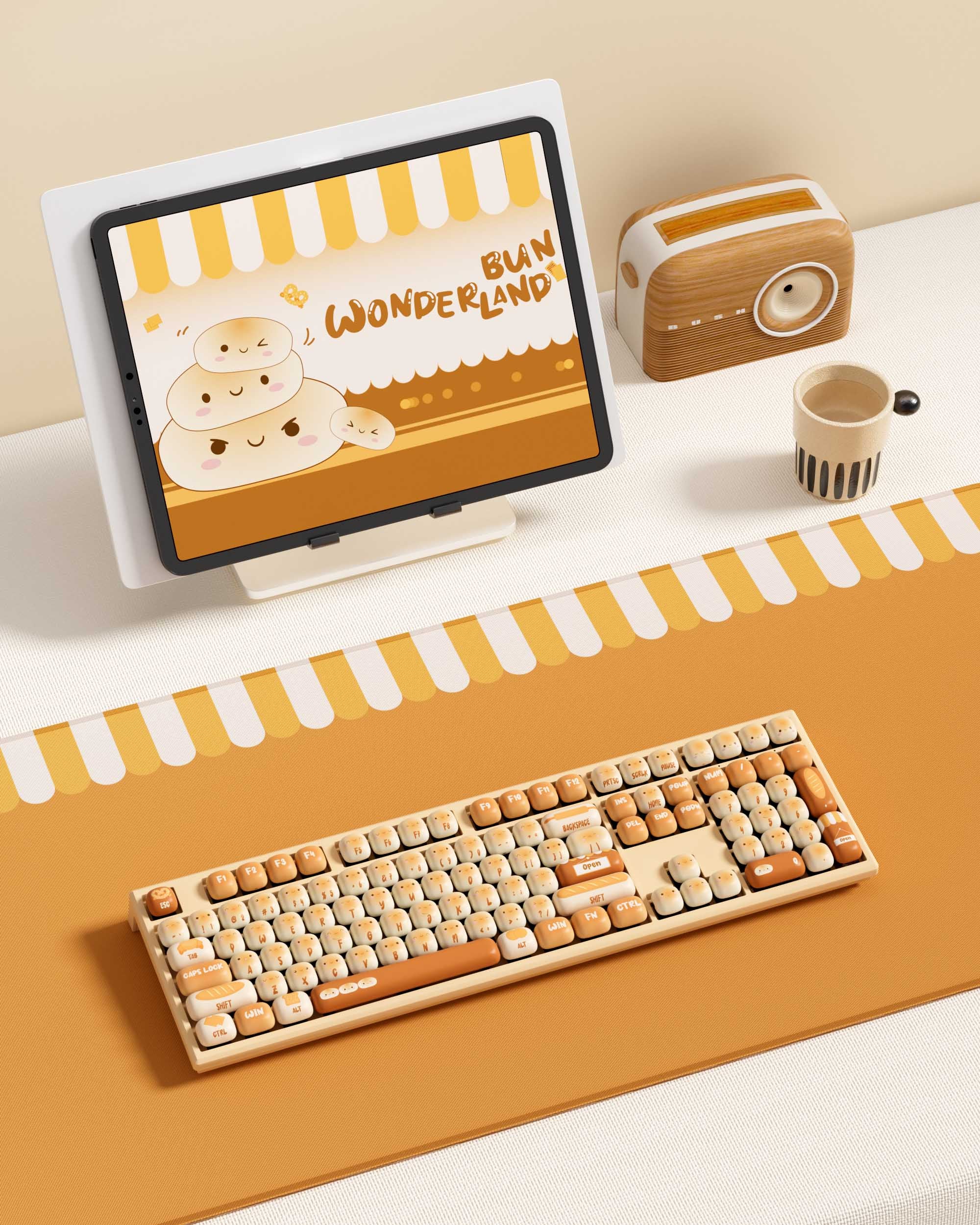 AKKO Bun Wonderland Keycaps Set