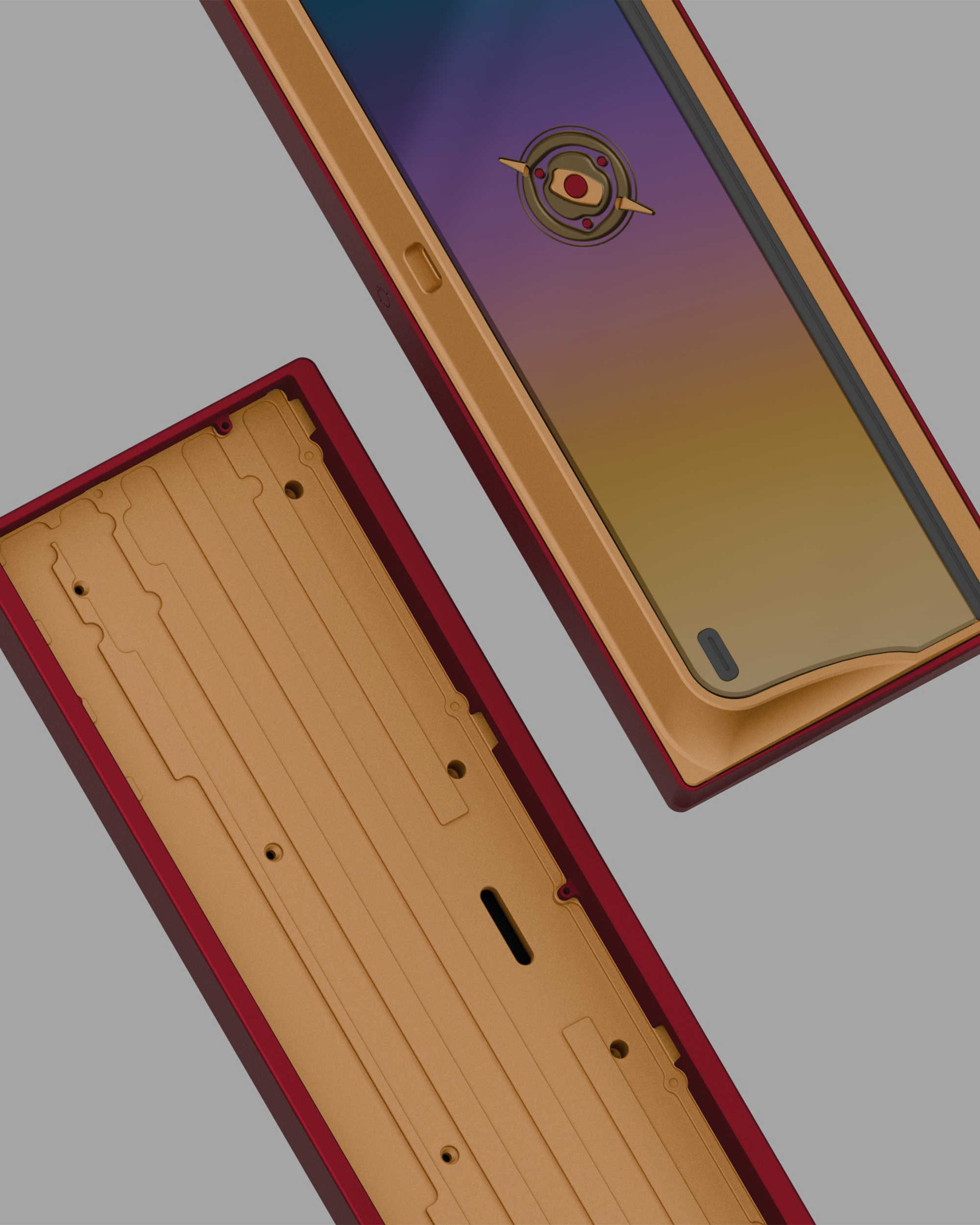 [Pre-order/R4] Neo65 Cu Anodized Burgundy