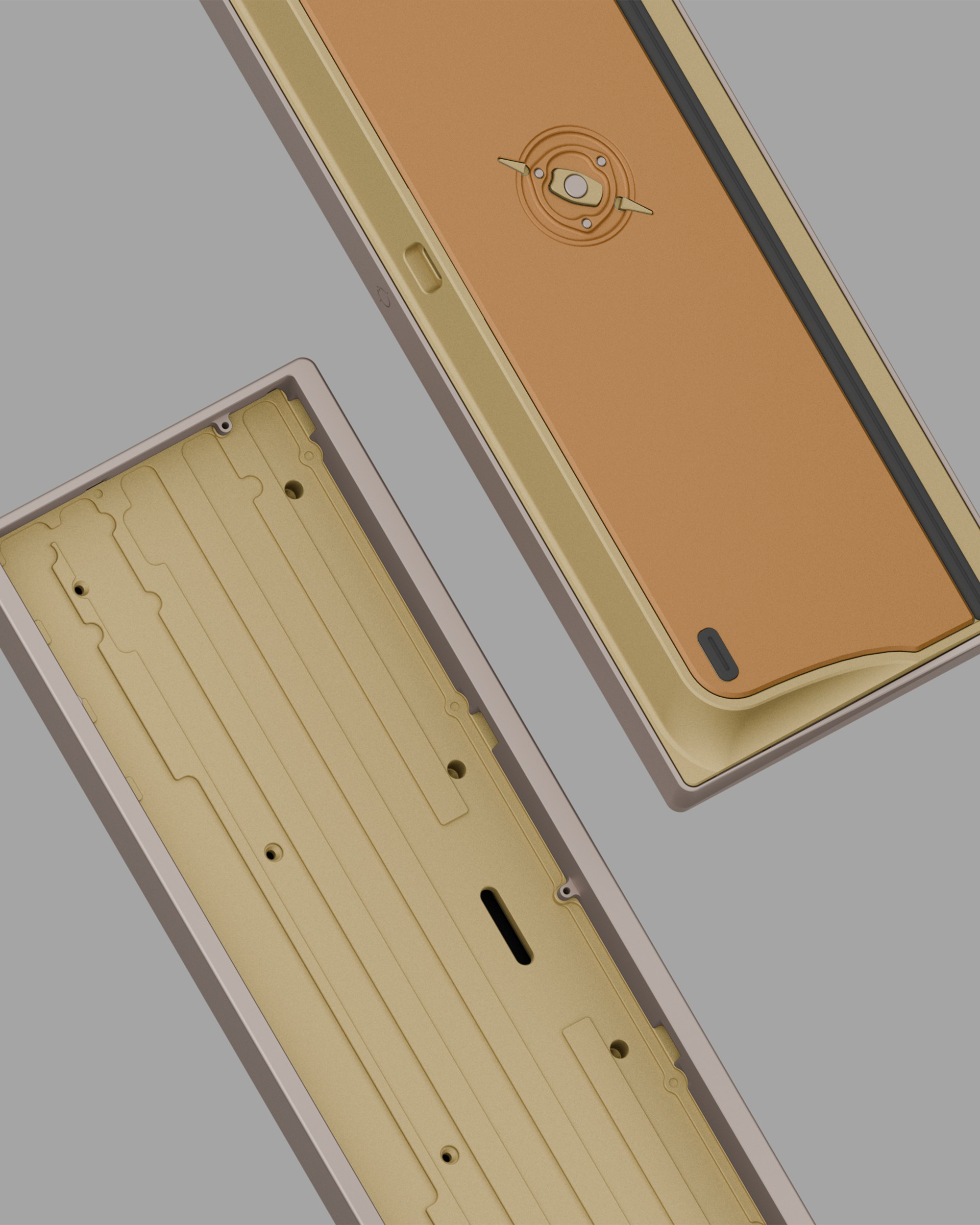 [Pre-order/R4] Neo65 Cu Anodized Grey-gold