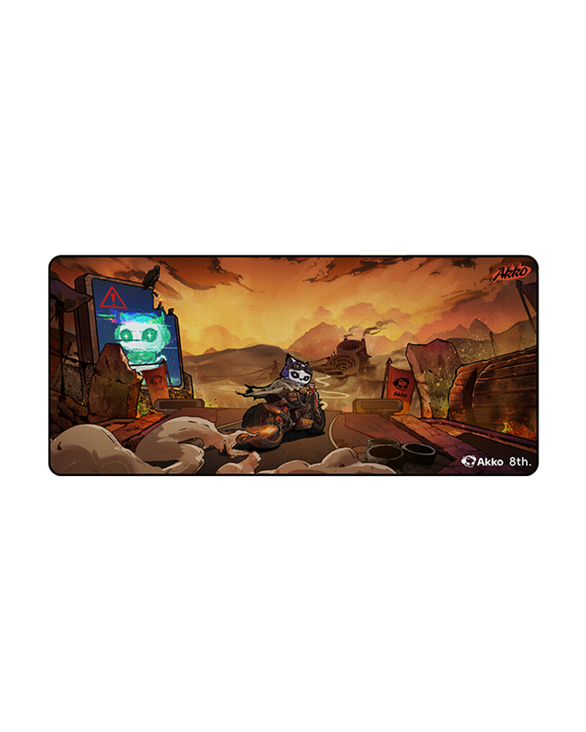 AKKO Wasteland Survival Deskmat Pad