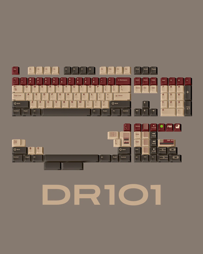 FBB DR101 Retro Keycaps Set