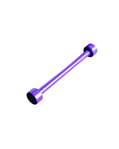 Coiled Cable Rod [Aluminium]