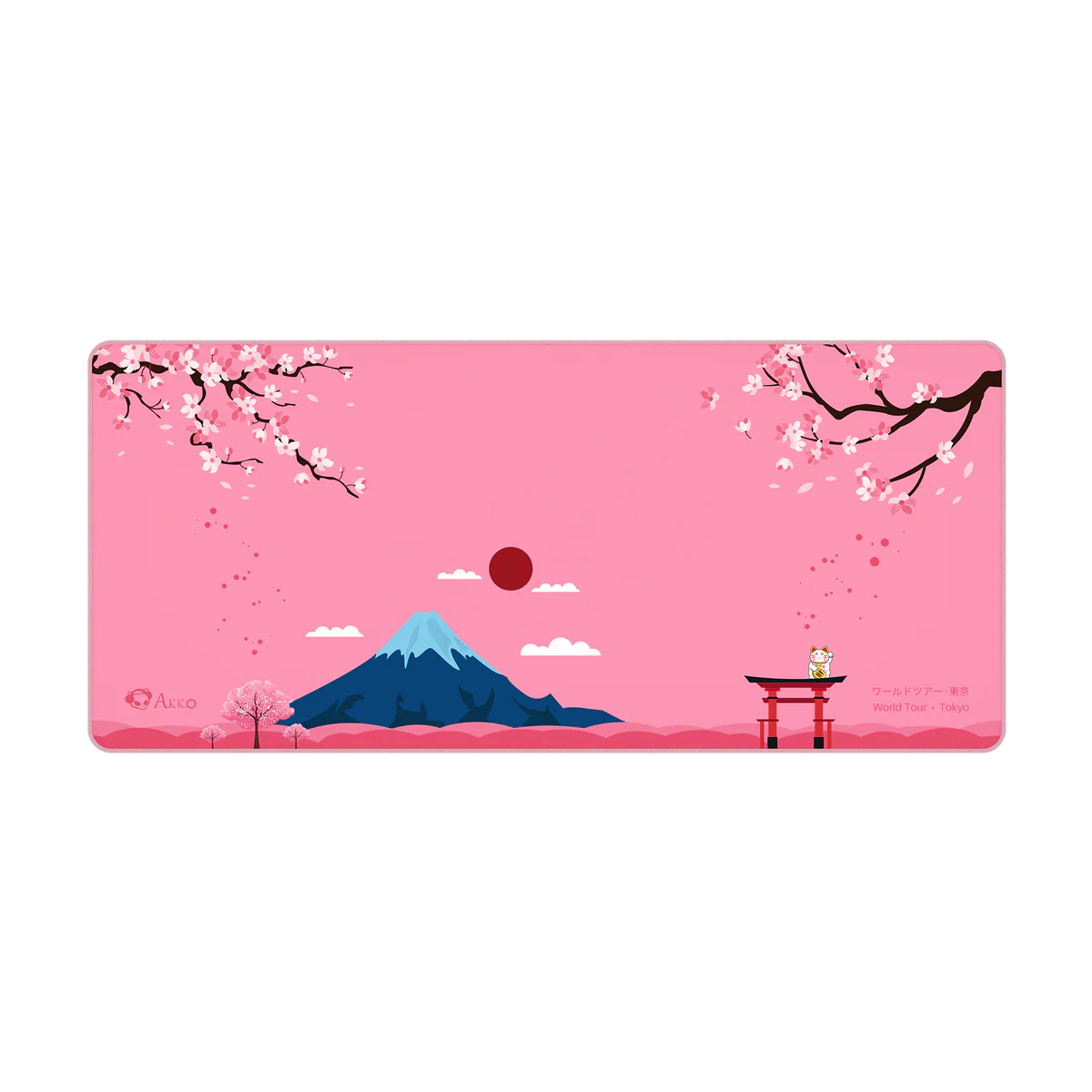 AKKO World Tour Tokyo Deskmat Pad