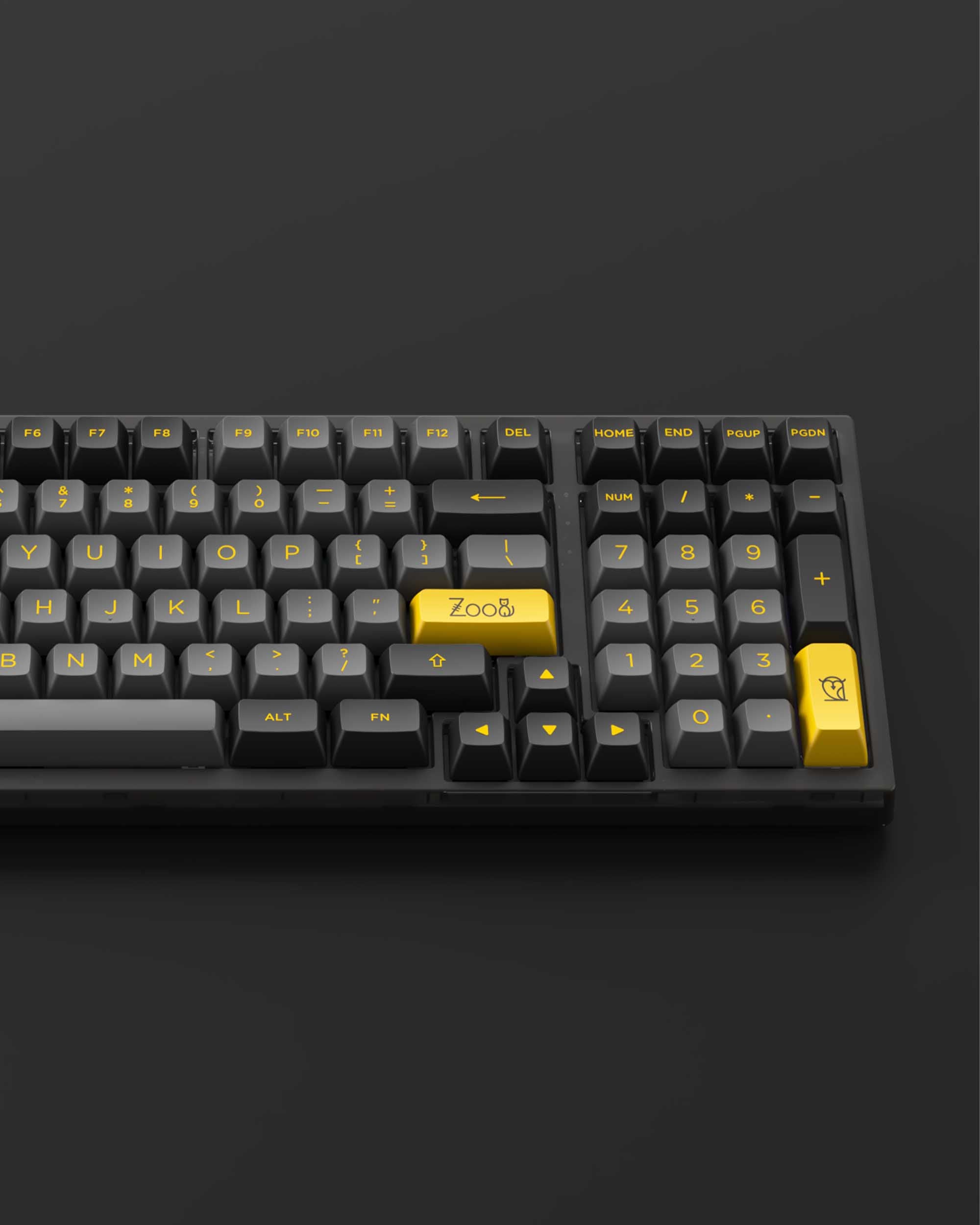 AKKO Black&Gold Keycaps Set