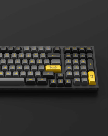AKKO Black&Gold Keycaps Set