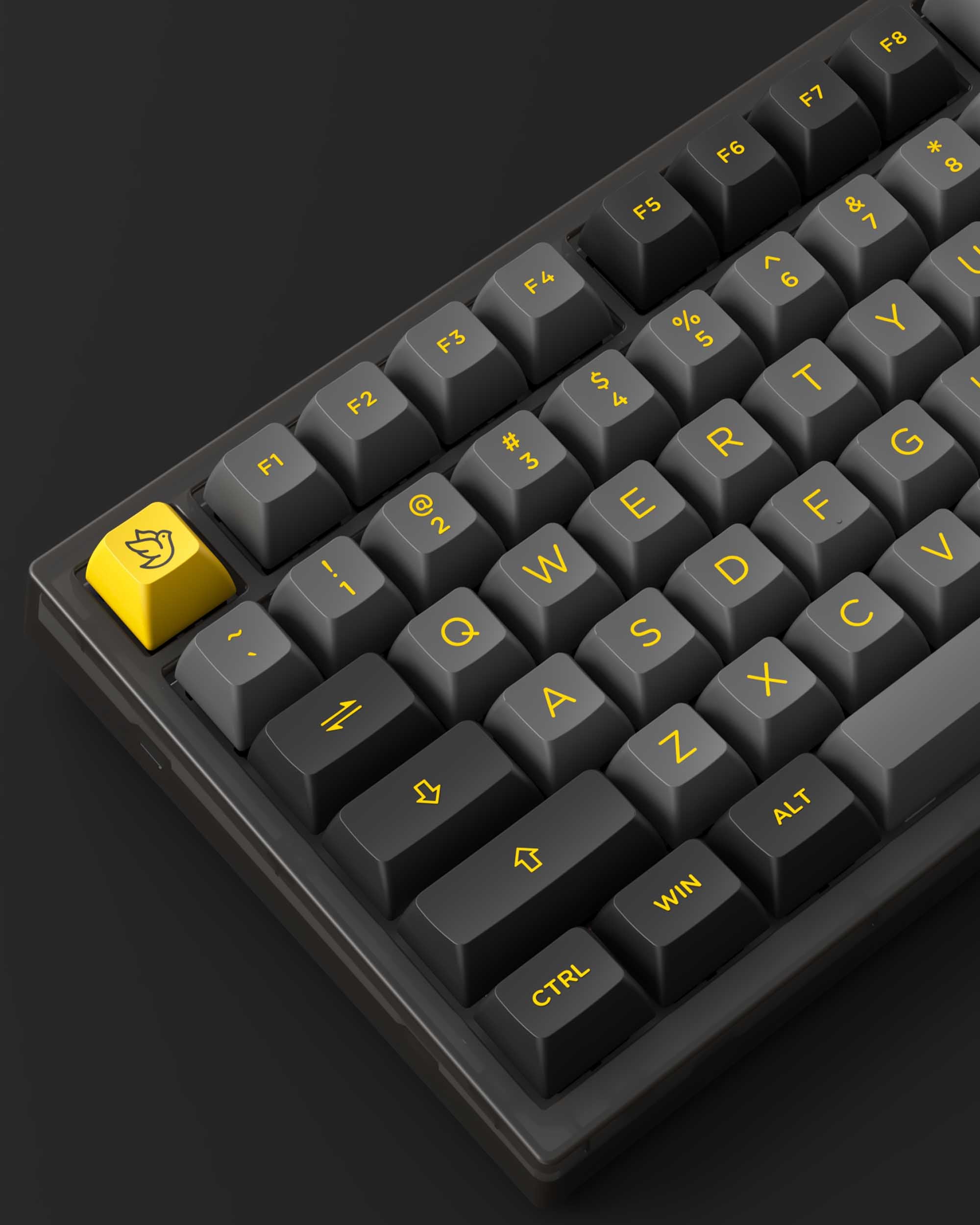 AKKO Black&Gold Keycaps Set
