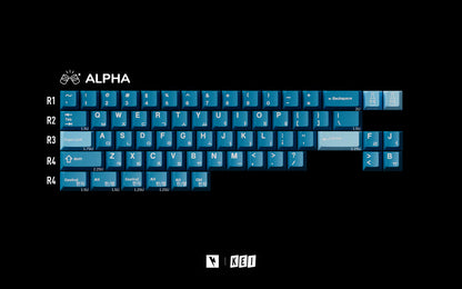Keykobo SOJU blue Keycaps Set