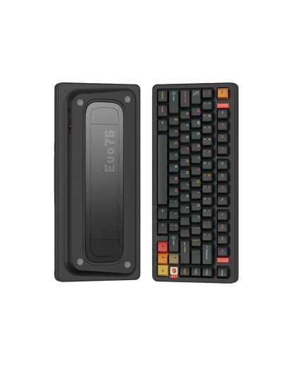 คีย์บอร์ด Evoworks Evo75 Mechanical Keyboard – Custom 75% Keyboard Layout - Spray-coated Nebula Color Design