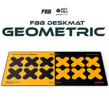 FBB Geometric Deskmat Pad