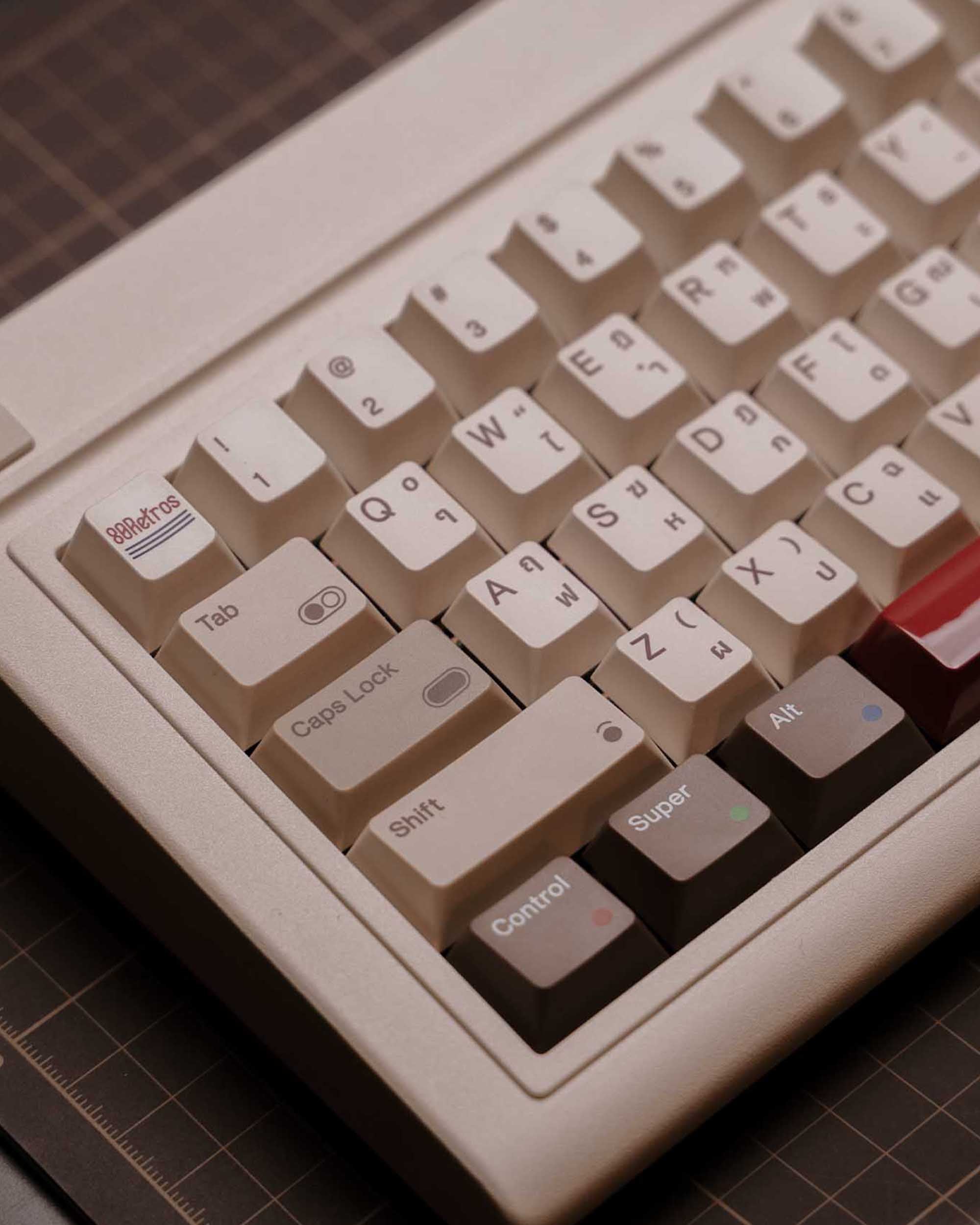 80Retros Thai Kit Keycaps Set (Alpha)