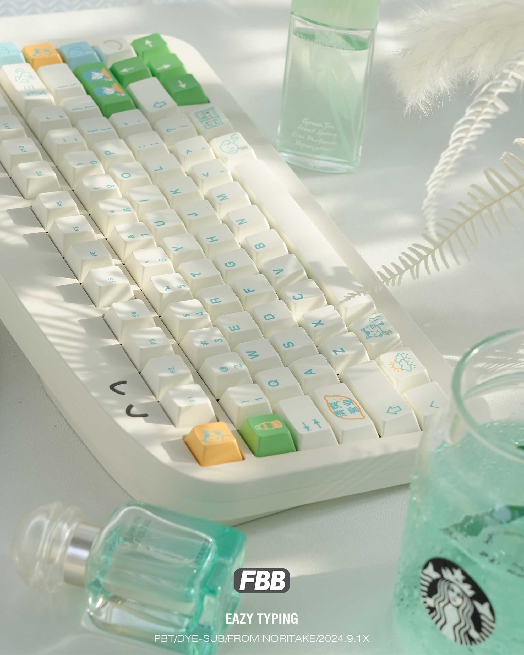 FBB Easy Typing Keycaps Set