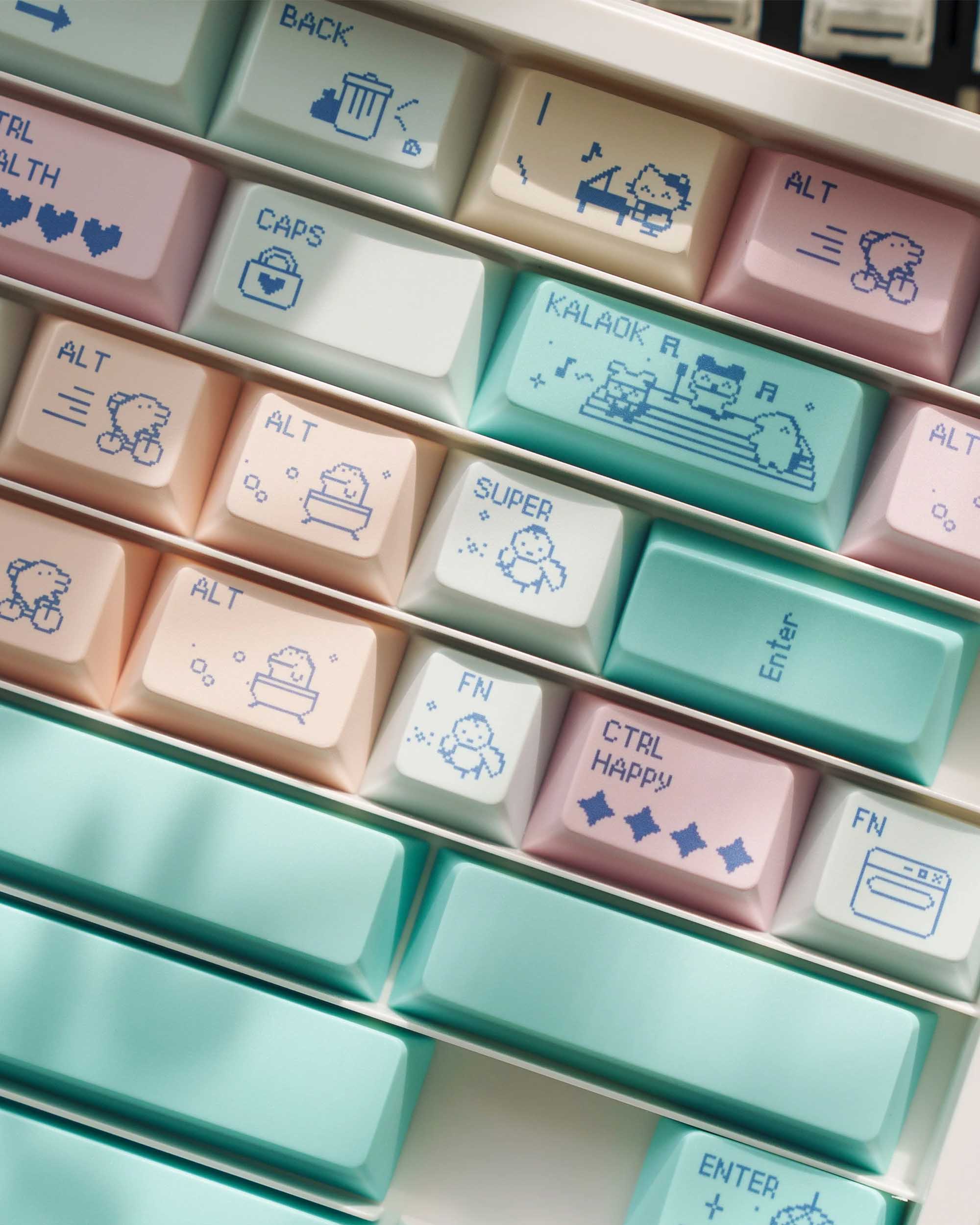 FBB Electronic Pet Keycaps Set