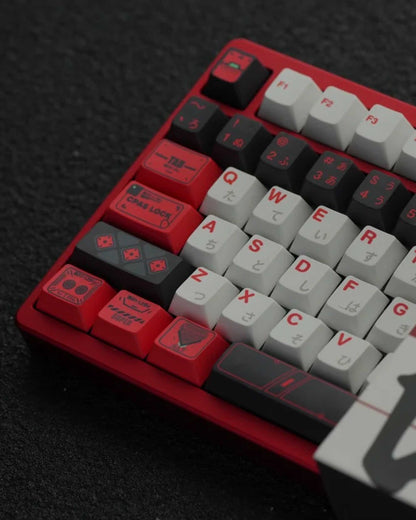 FBB Gundam Red Astray Keycaps Set