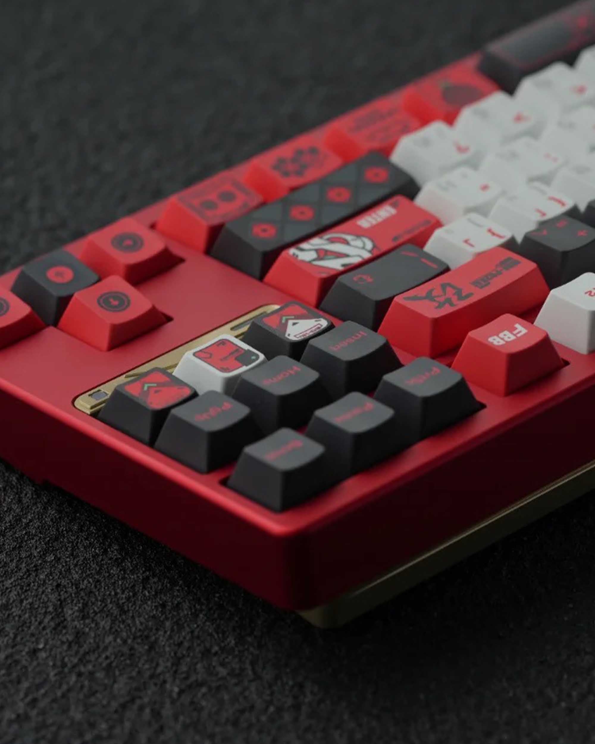 FBB Gundam Red Astray Keycaps Set
