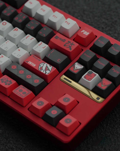 FBB Gundam Red Astray Keycaps Set