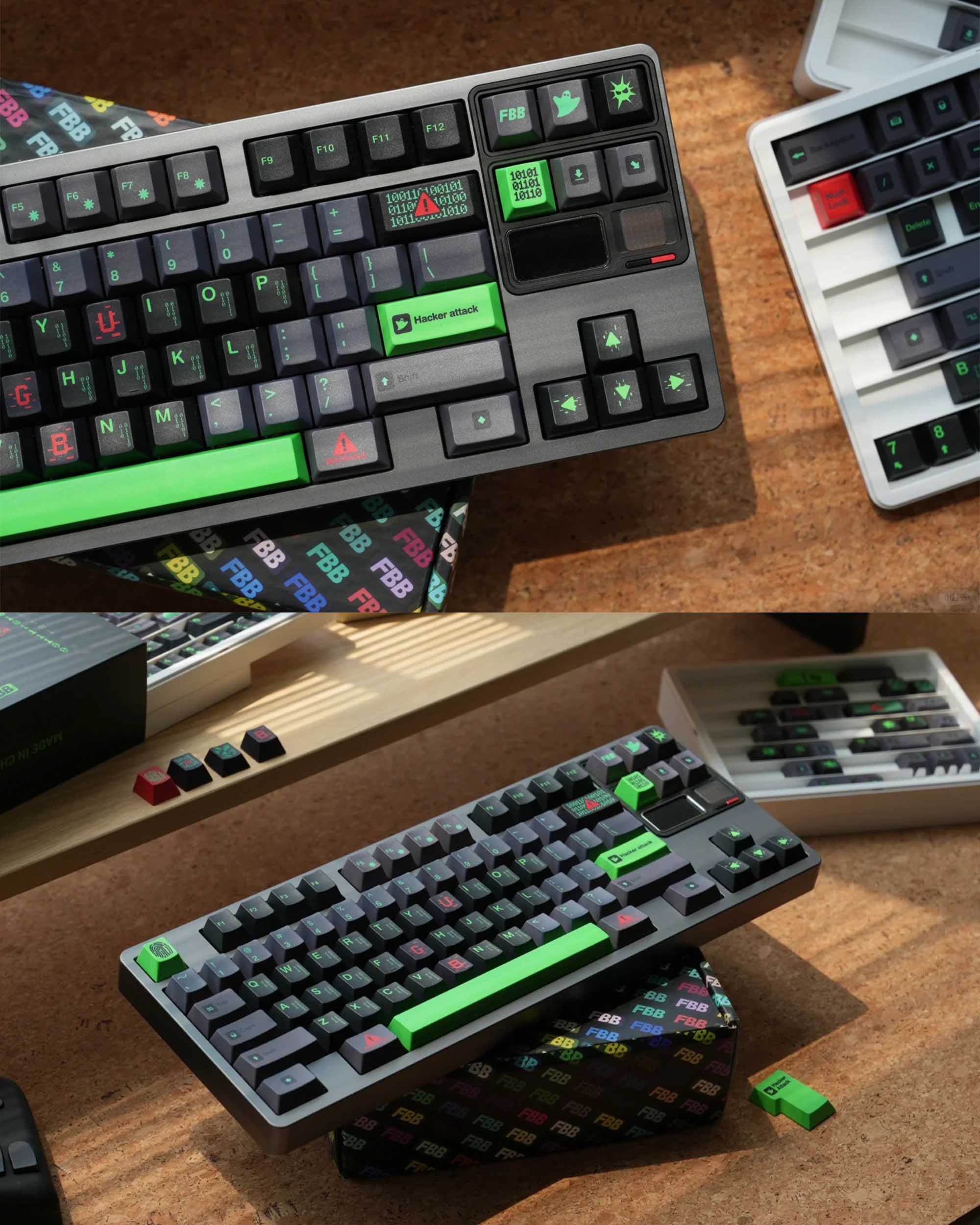 FBB Hacker Keycaps Set