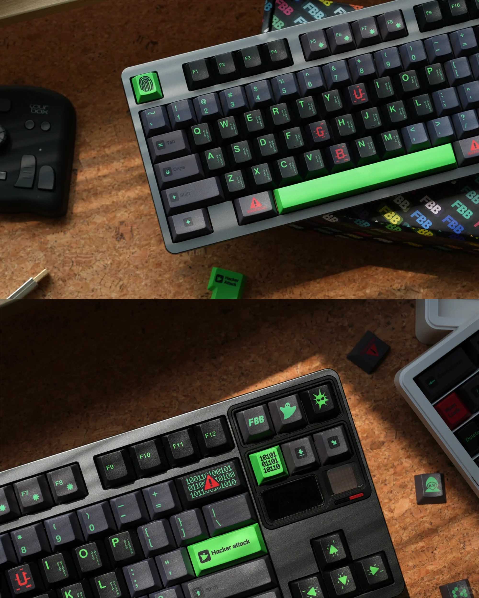 FBB Hacker Keycaps Set