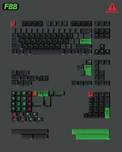 FBB Hacker Keycaps Set