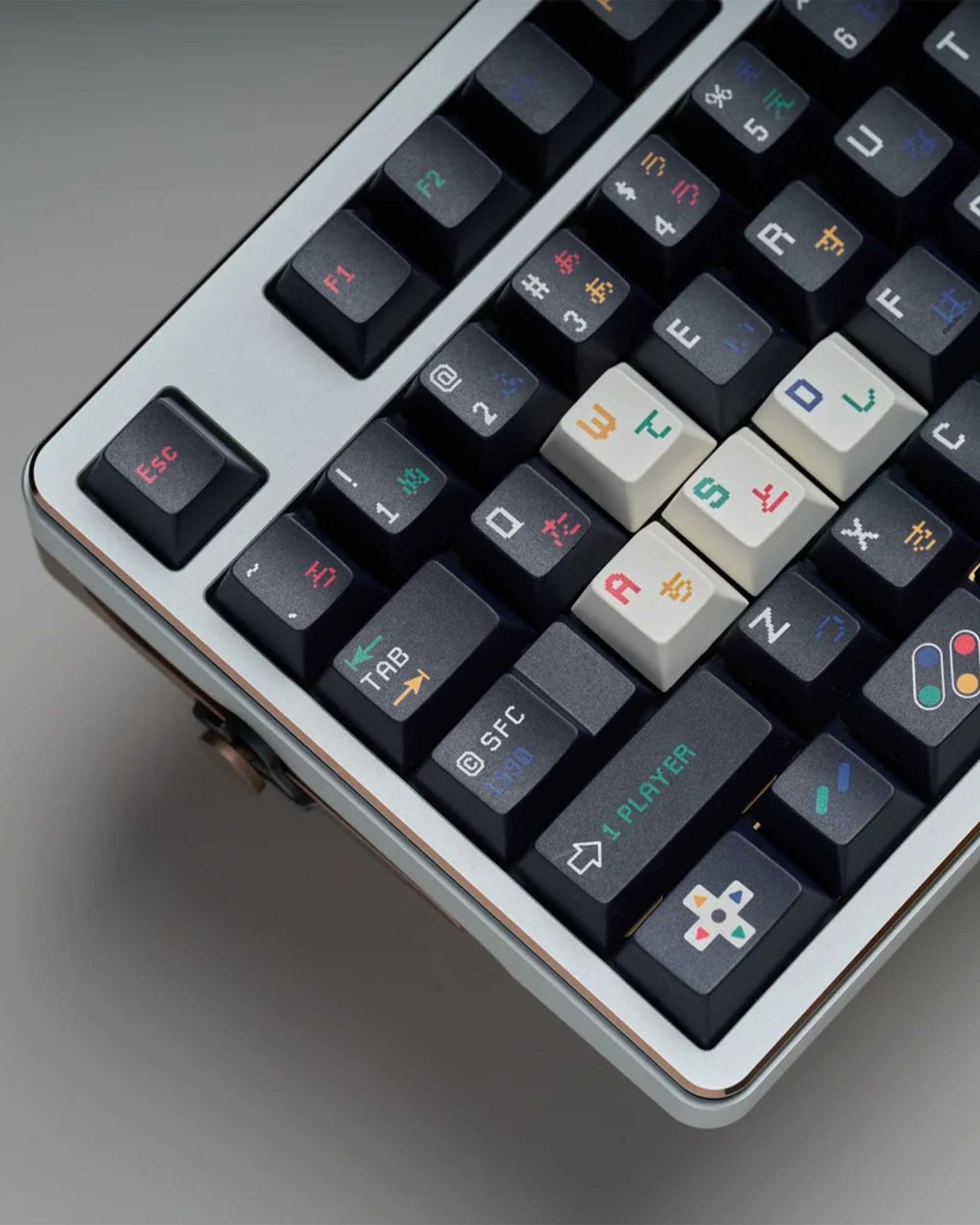 FBB SFC 1990 Black EN-JP Keycaps Set