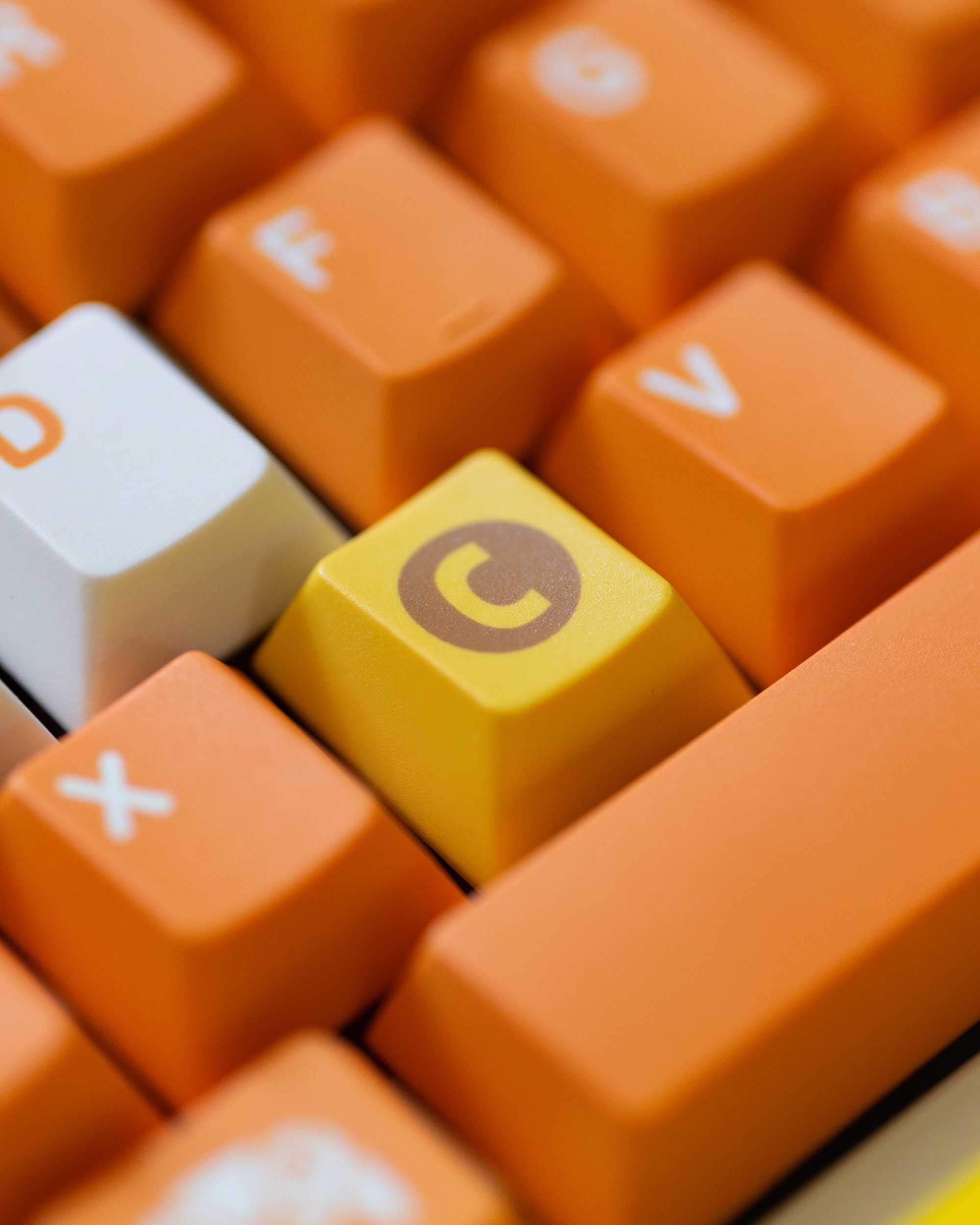 FBB NGC Orange Keycaps Set