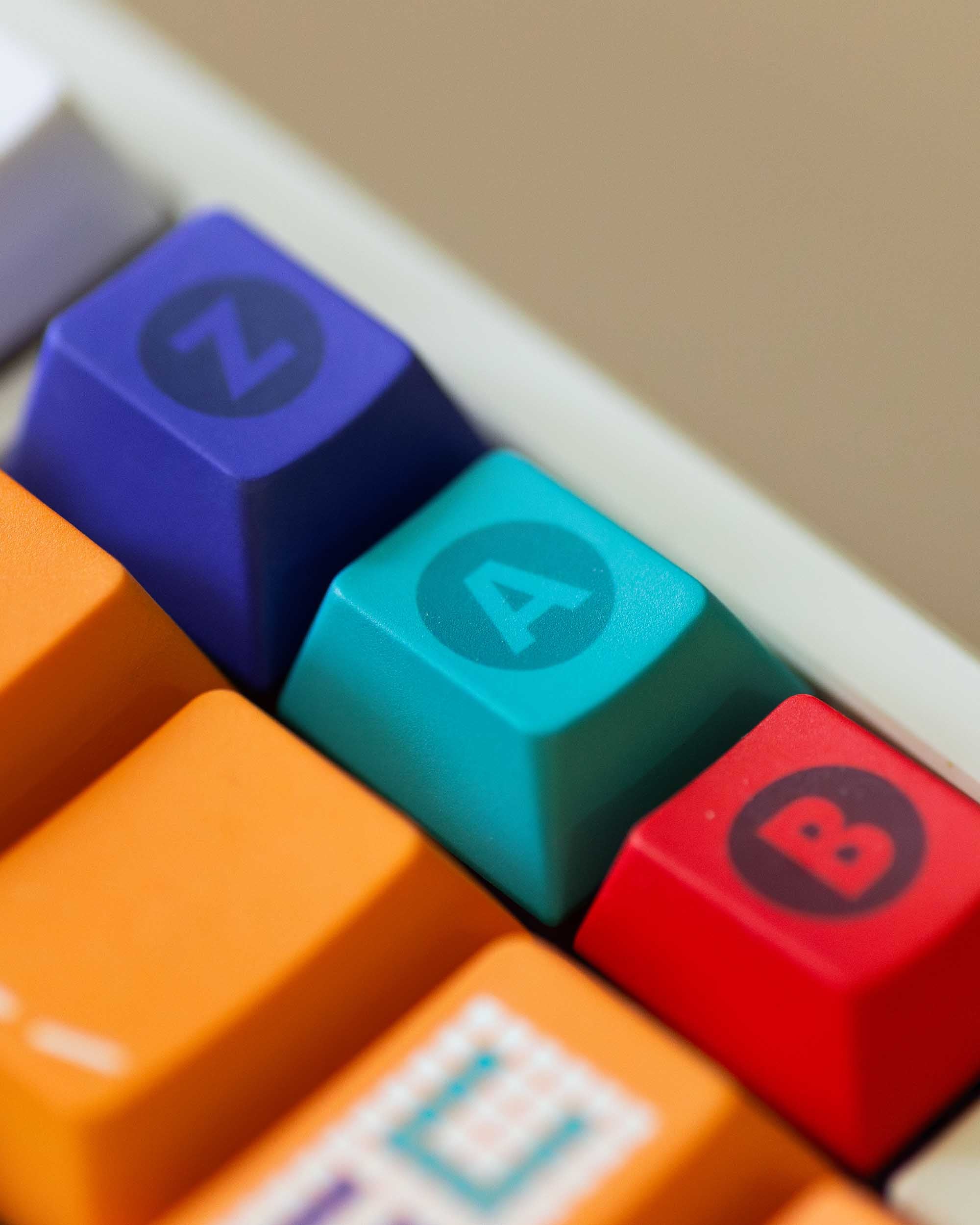 FBB NGC Orange Keycaps Set