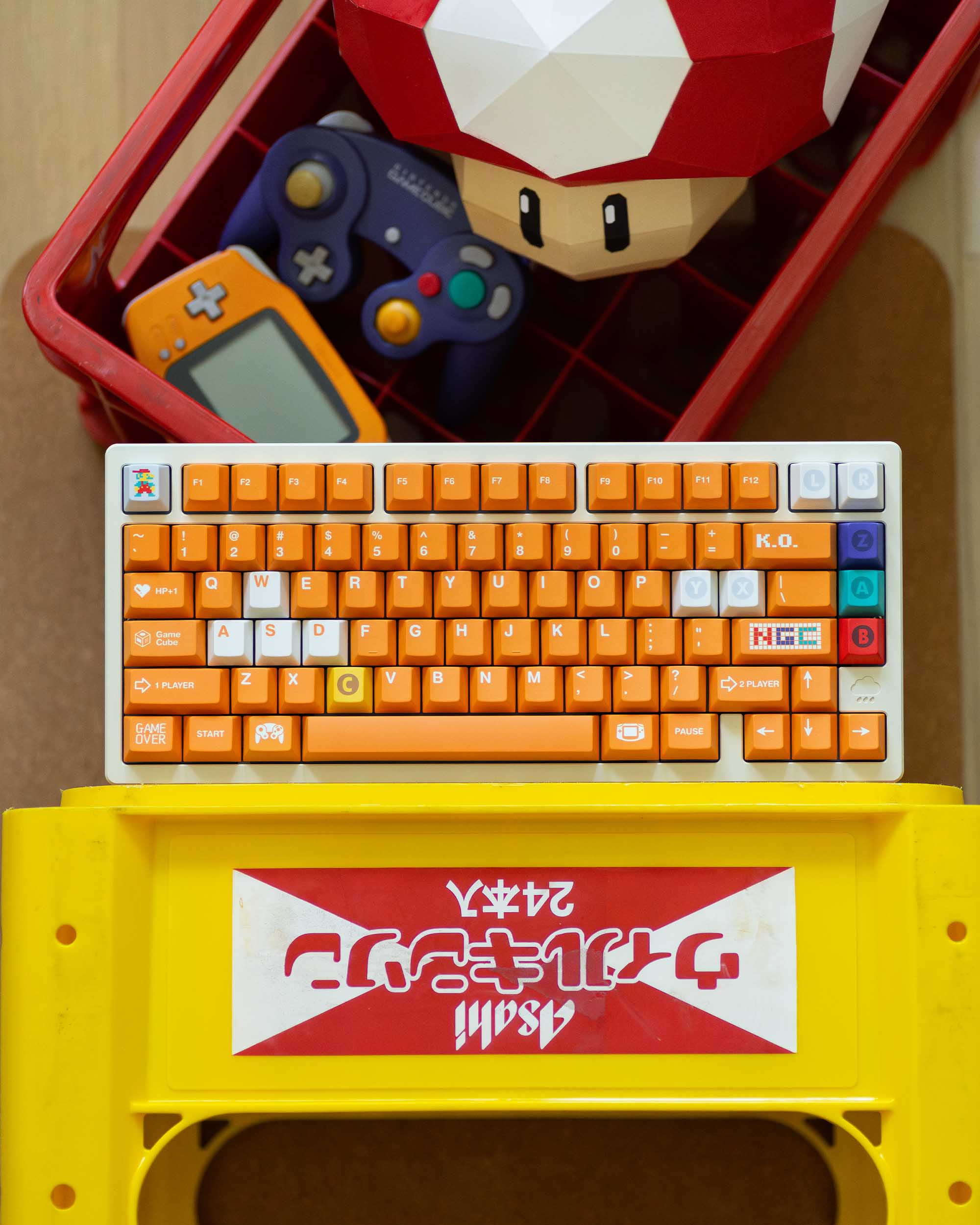 FBB NGC Orange Keycaps Set