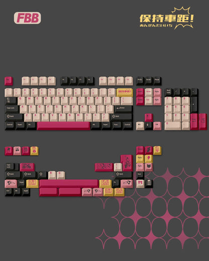 FBB Keep distance Keycaps Set