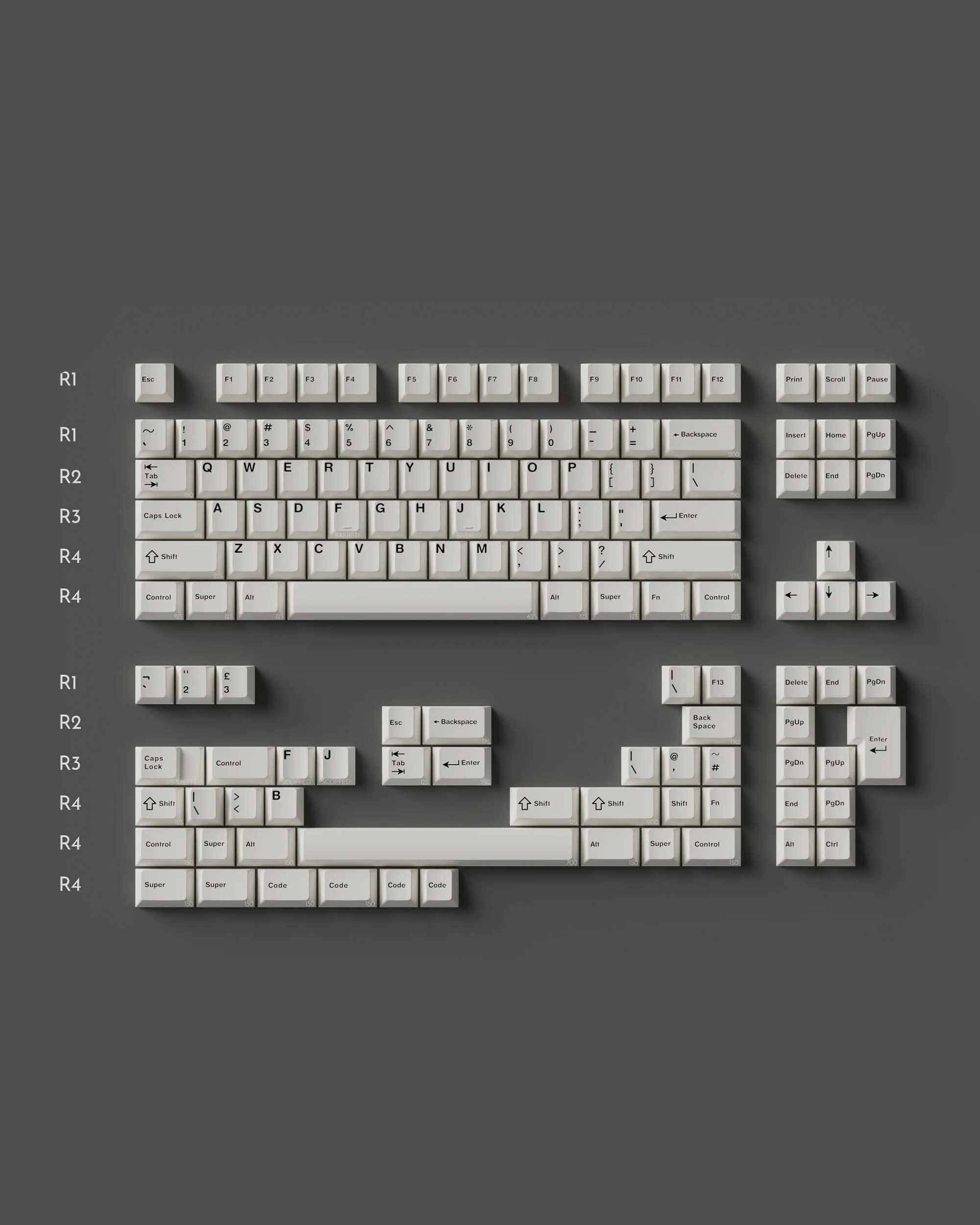 Keykobo BOW Keycaps Set