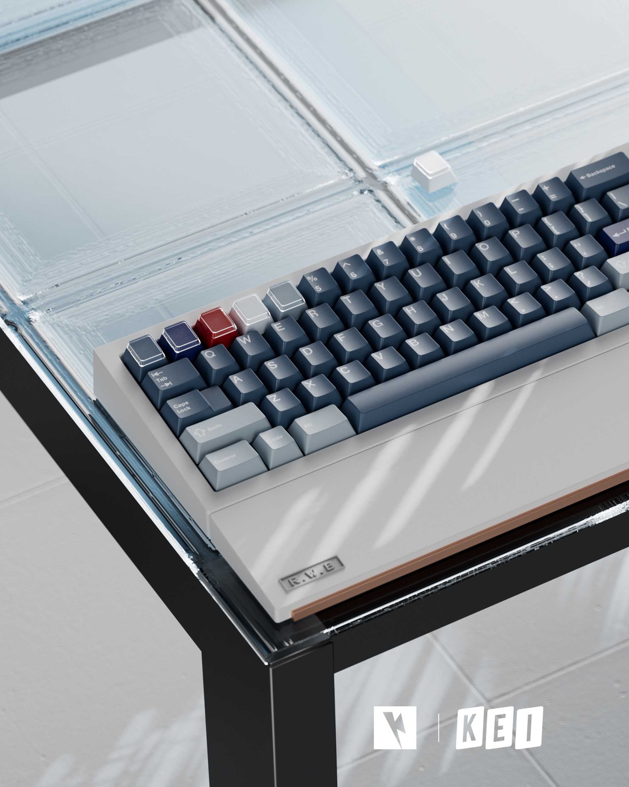 Keykobo R.W.B Keycaps Set