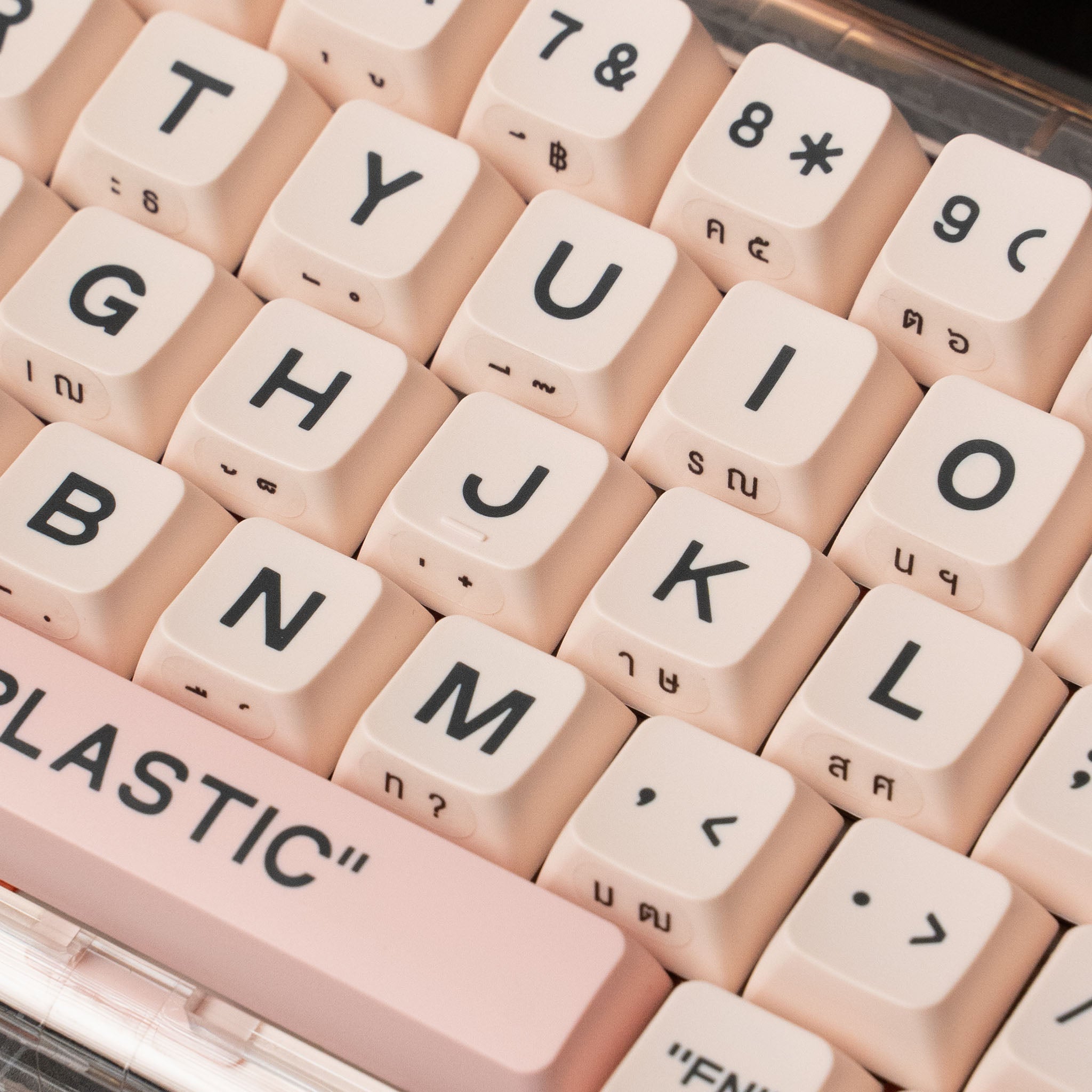 Sticker Silde Print Thai Keyboard