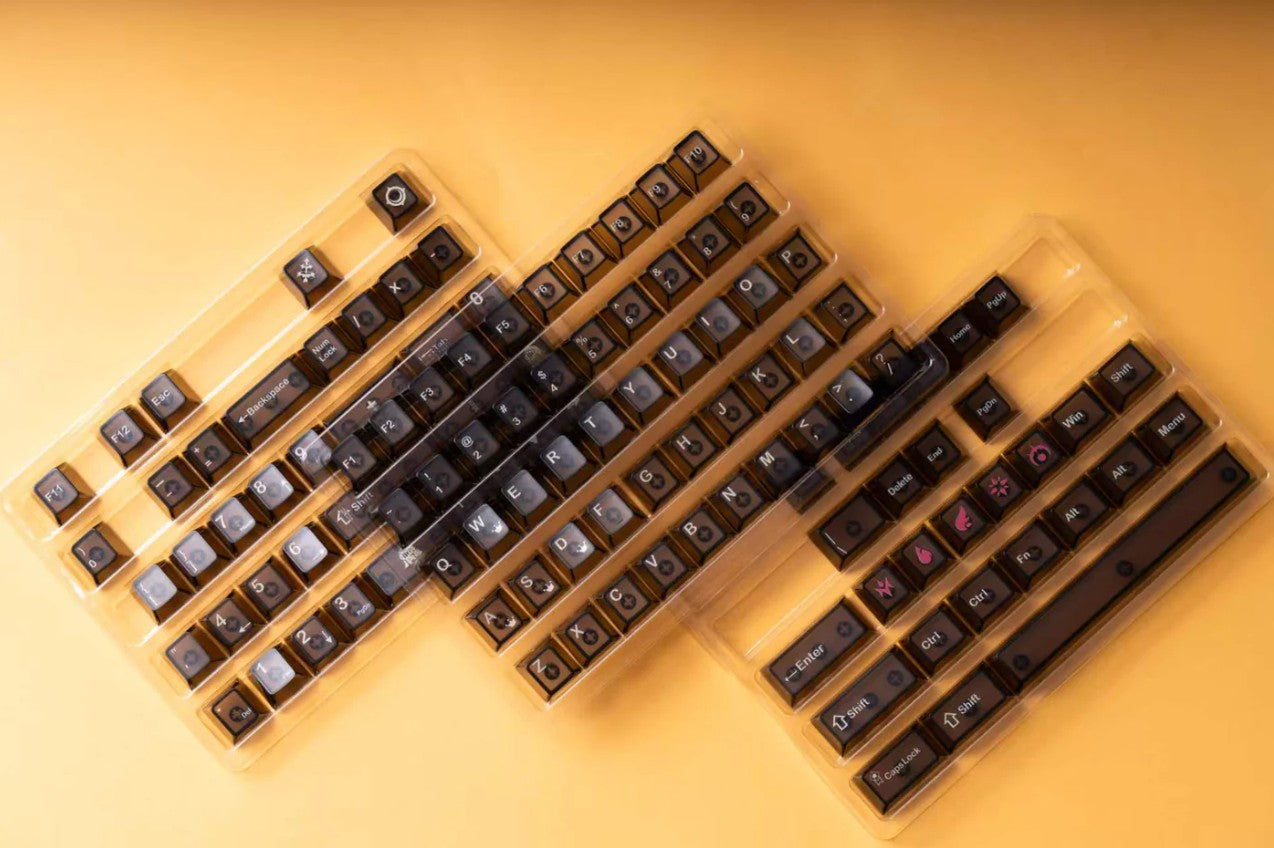 Y3 Transparent Keycap set Cherry Profile