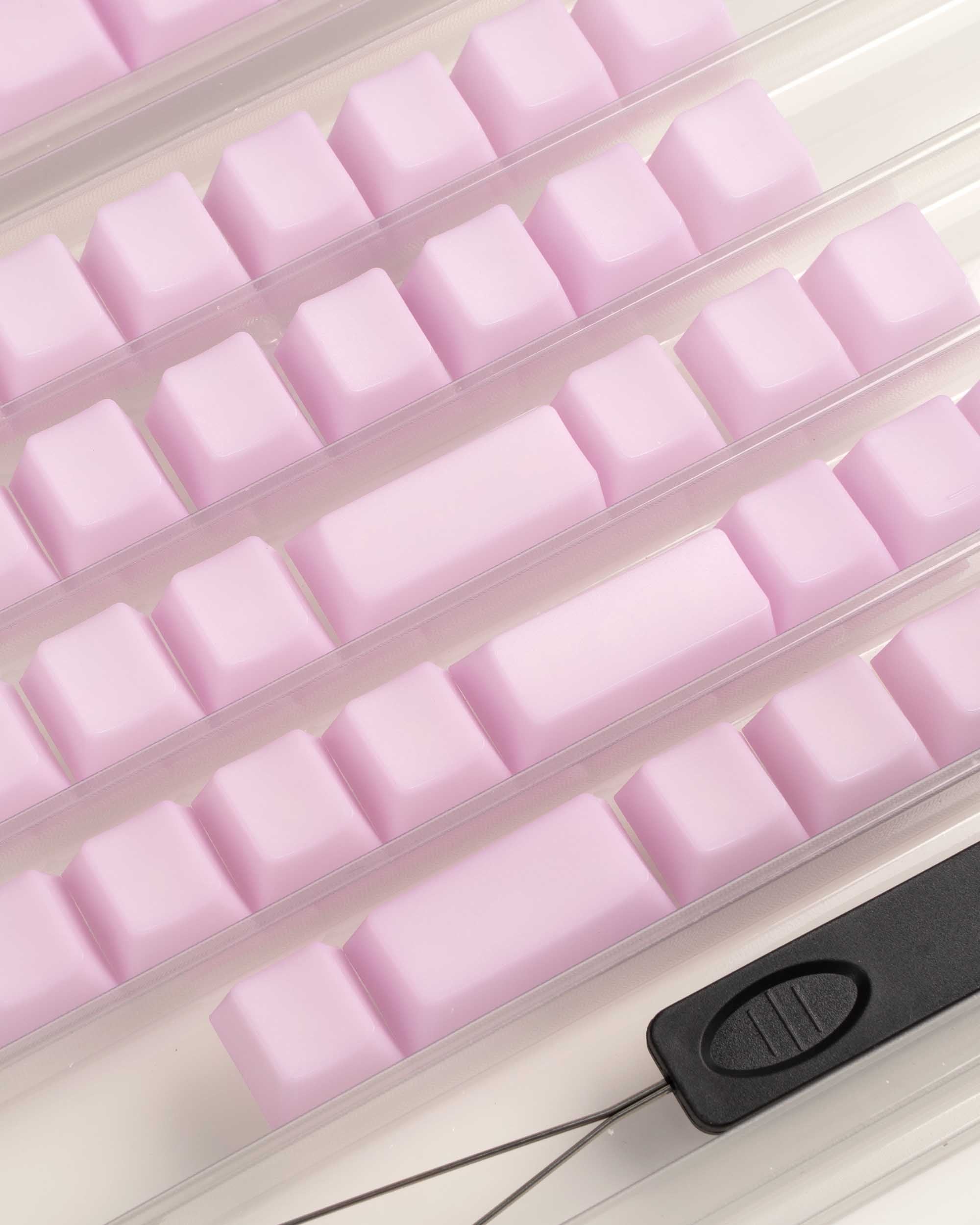 Jelly Pom Blank Keycaps Set
